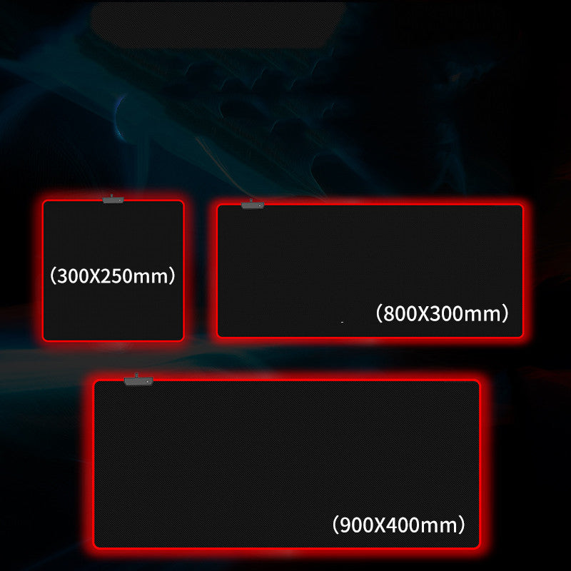 RGB Luminous Gaming Mouse Pad