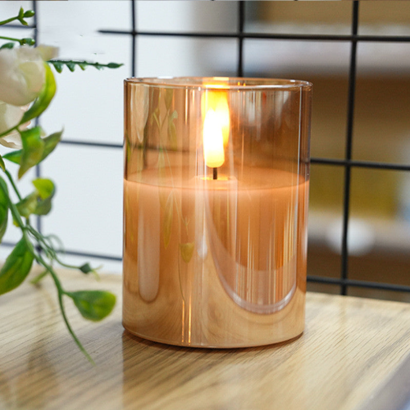 3D Bullet Flame Remote Control Candle