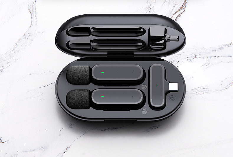Smart Wireless Lavalier Noise Cancelling Microphone