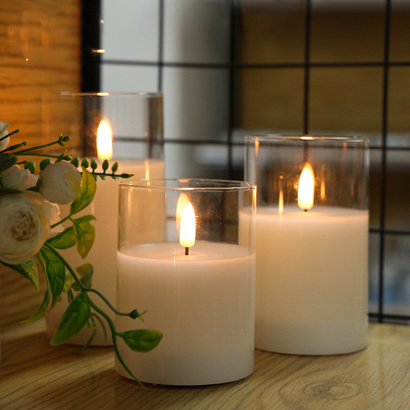 3D Bullet Flame Remote Control Candle
