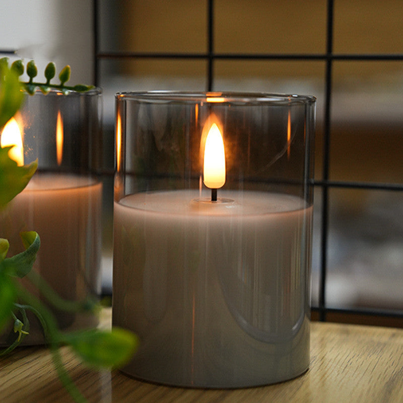 3D Bullet Flame Remote Control Candle