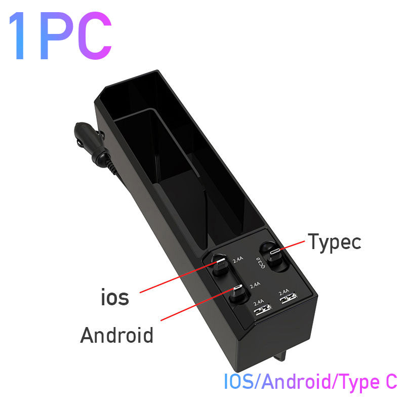 Car Seat Gap Organizer with Charger