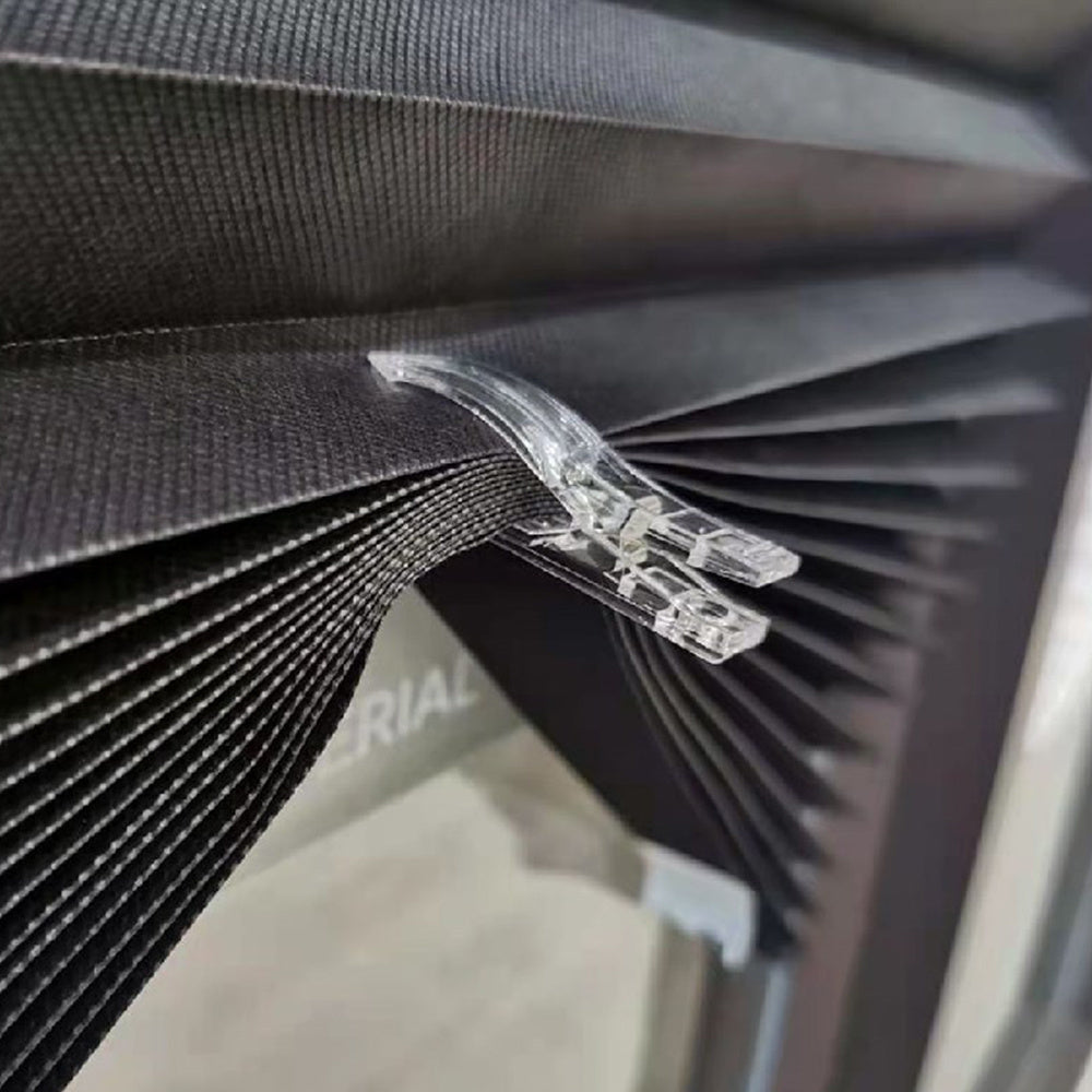 Self-Adhesive Pleated Blinds
