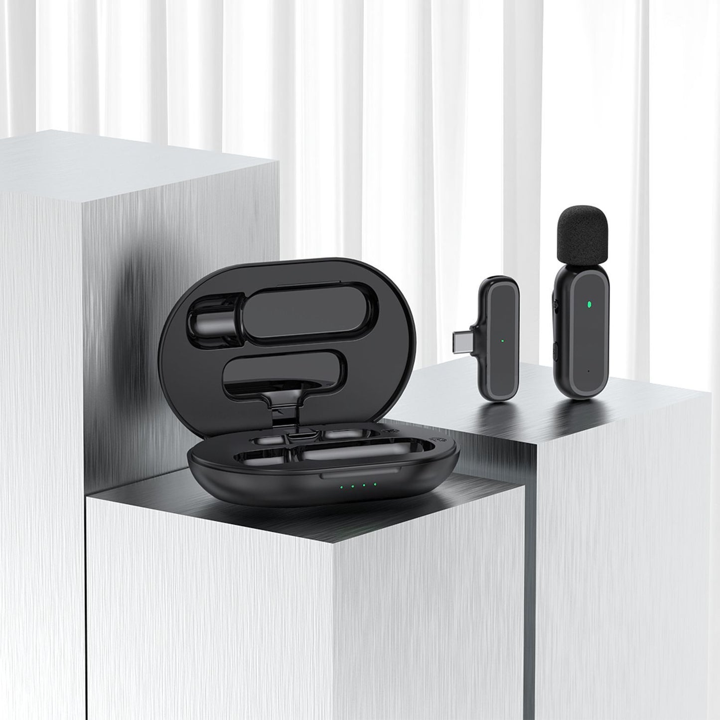 Smart Wireless Lavalier Noise Cancelling Microphone