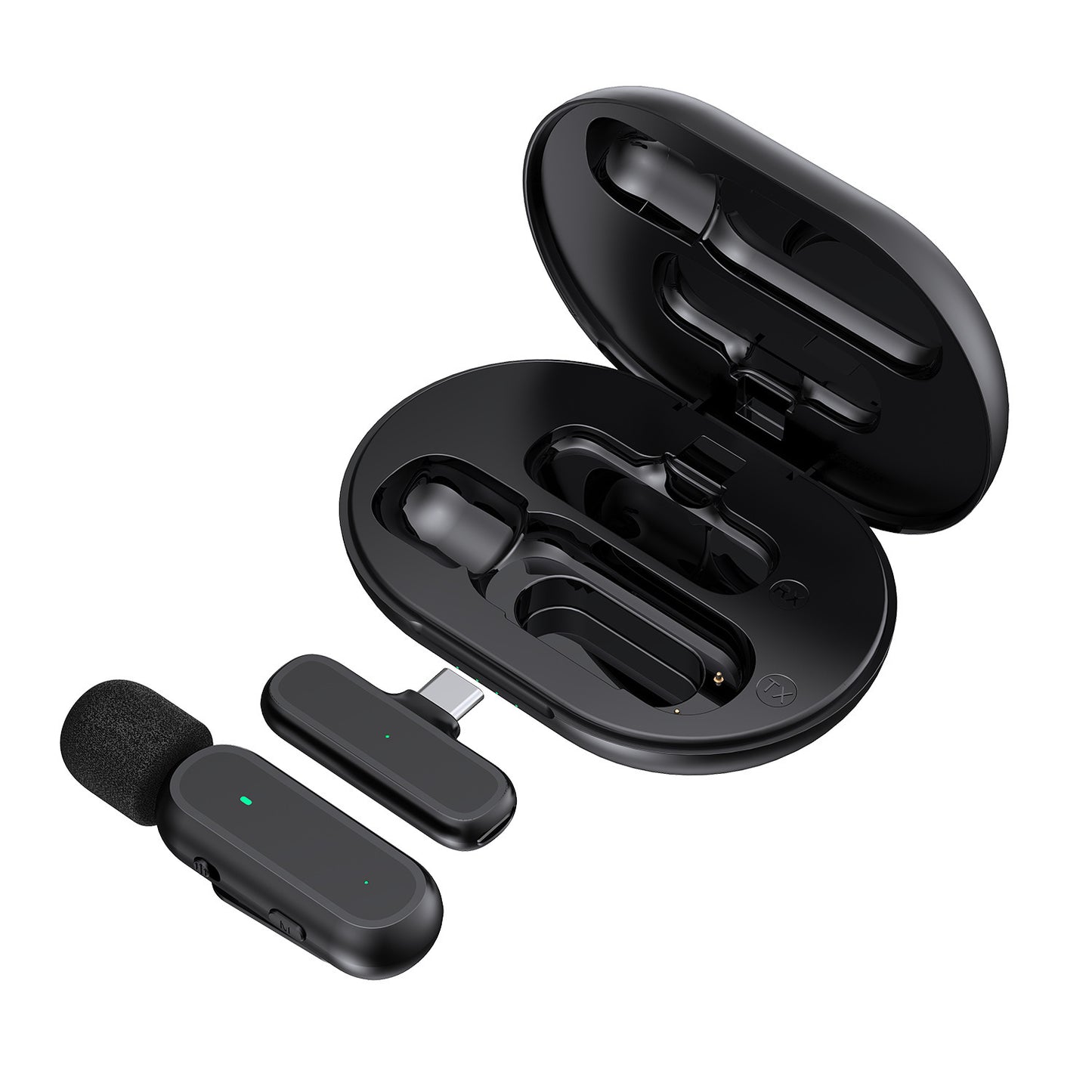 Smart Wireless Lavalier Noise Cancelling Microphone