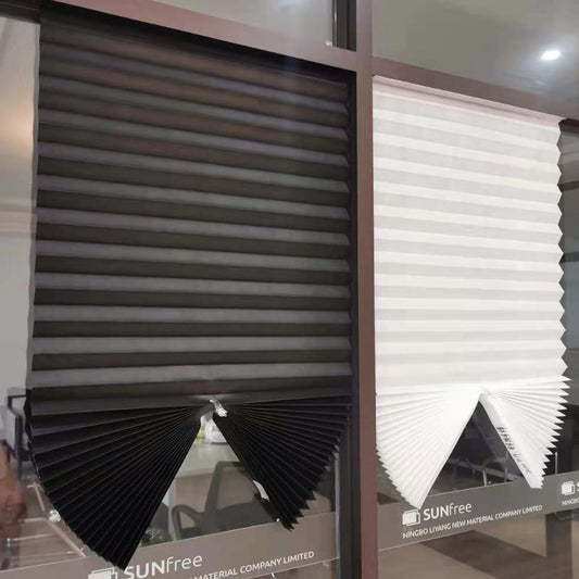 Self-Adhesive Pleated Blinds