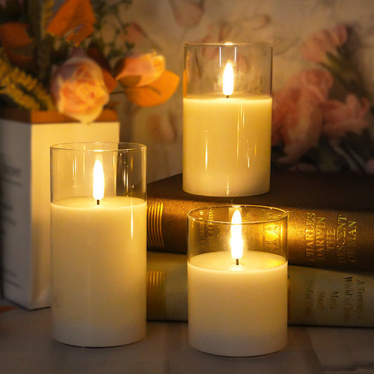 3D Bullet Flame Remote Control Candle