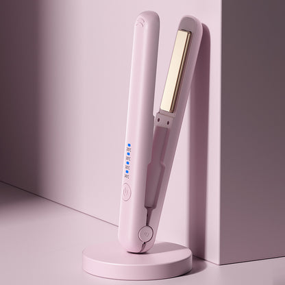 Wireless Hair Straighteners Hair Curler And Straightener Dual-use Charging Hair Curler Plywood