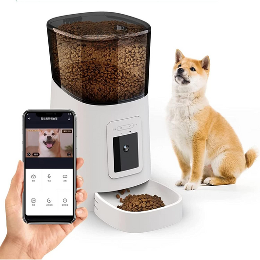 Automatic Pet Feeder With Camera